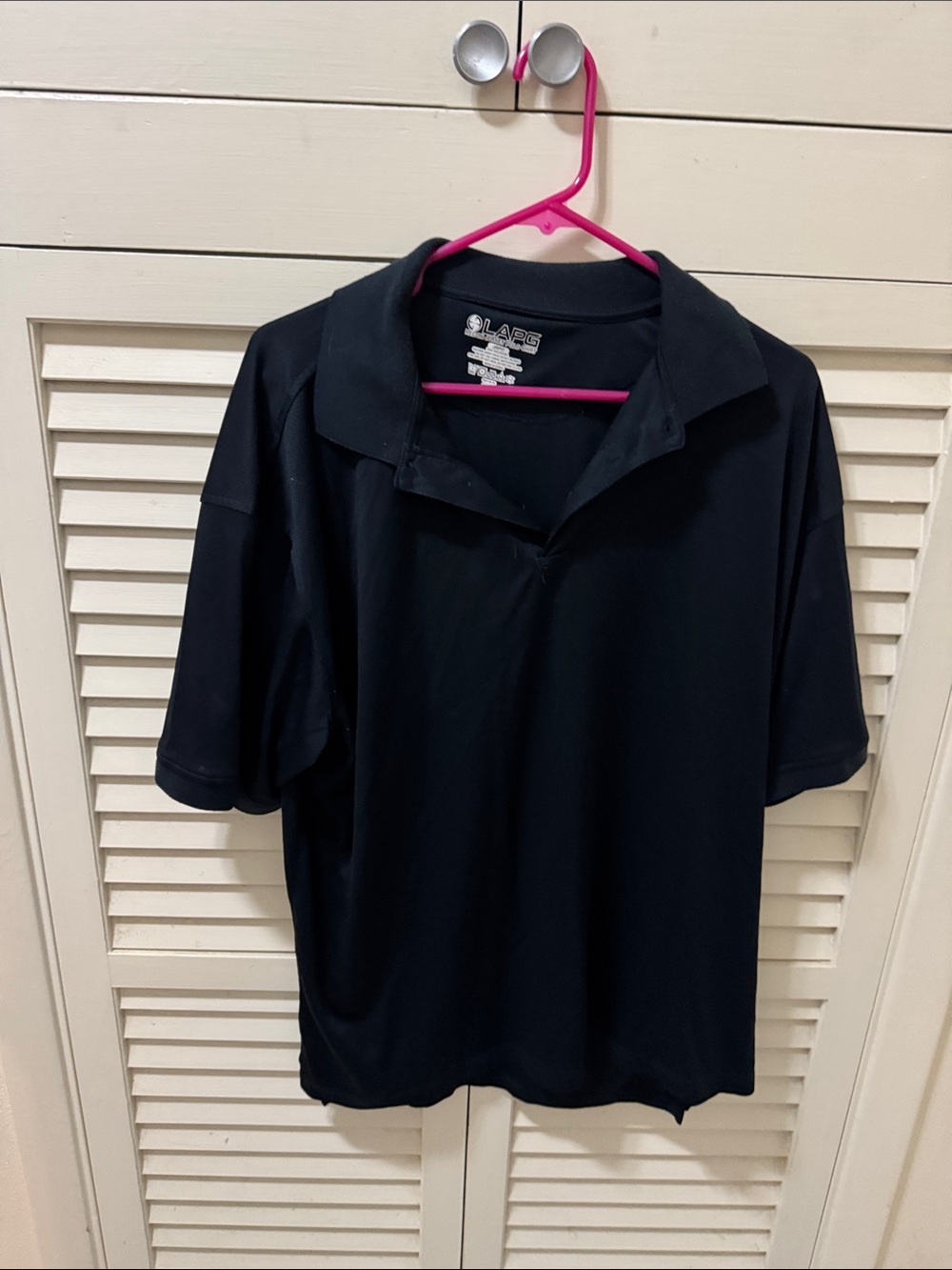 Black Performance Polo Shirt - Unbranded